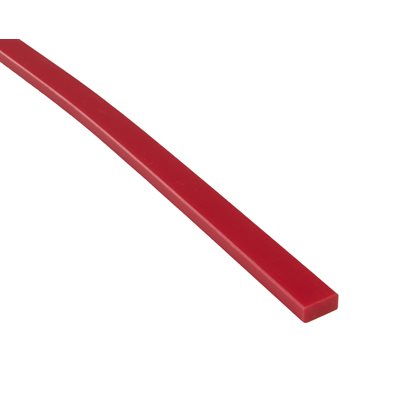 Red Cutting Stick (.174 x .390 x 44.488 in. Wavy) Polar 112