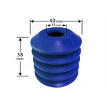 Depanner Cup Taper Top 40mm OD FDA Metal Detectable Silicone 30 Durometer