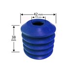 Depanner Cup Taper Top 42mm OD FDA Metal Detectable Silicone 30 Durometer