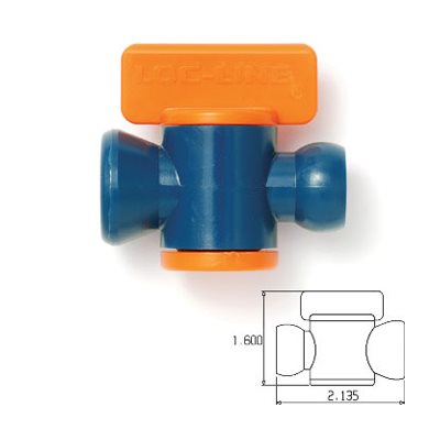 1/4" In-Line Valve - Pack of 10