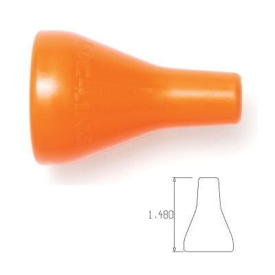 1/4" Round Nozzle,1/2"System - Pack of 4