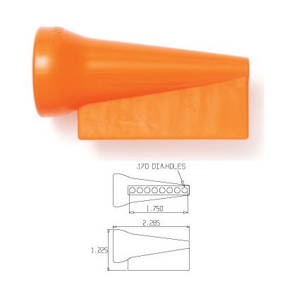 1/2" Spray Bar Nozzle - Pack of 2