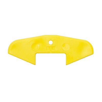 Yellow Chain Guide 2-3/4 Long x 7/8 Wide x 1/8 (3.175mm) Mount Hole