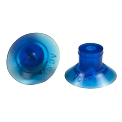 Blue Vinyl Vacuum Cup .77H x 1.31W x .25B Style C