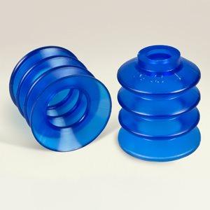 Blue Vinyl Vacuum Cup 1.57H x 1.39W x .43B Style K